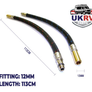 Push Fit Tail for Caravan Tap - Long - 113cm Length - 12mm Fitting