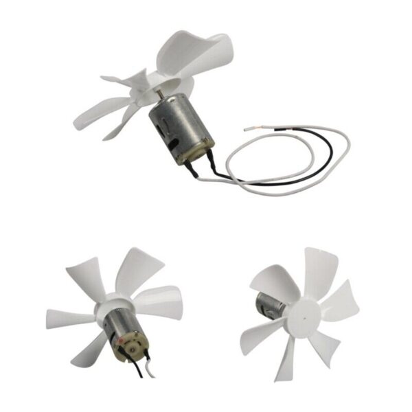 RV Replacement Bathroom Roof Vent Fan & Motor in White 6" - Image 4